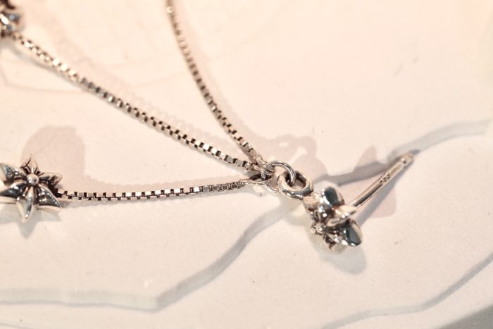 クロムハーツ Chrome Hearts JOJO PST PLSBS R イヤリング シルバー925 ピアス - 画像 (6)