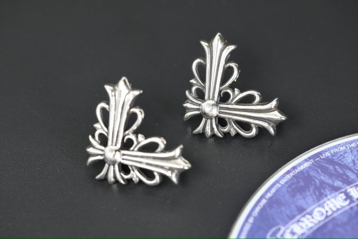 クロムハーツ CHROME HEARTS フローラルクロス ラージブローチ 2個セット - 画像 (4)