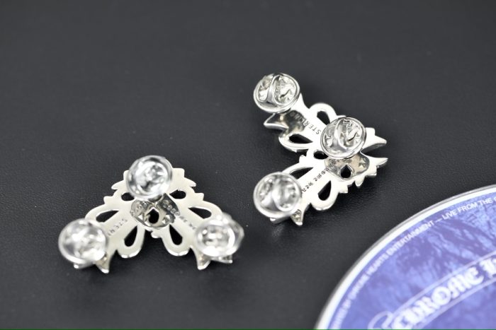 クロムハーツ CHROME HEARTS フローラルクロス ラージブローチ 2個セット - 画像 (8)