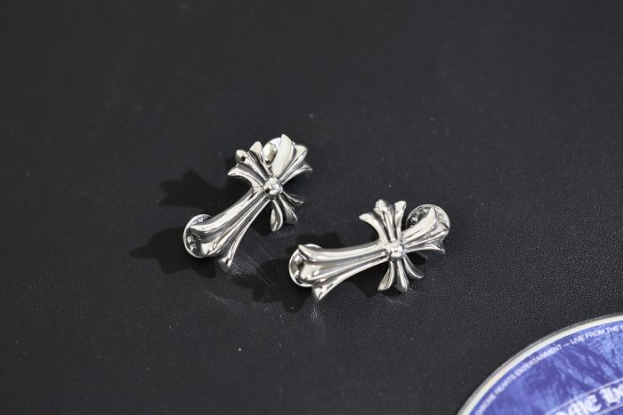 クロムハーツ CHROME HEARTS CHクロス ブローチ 2個セット