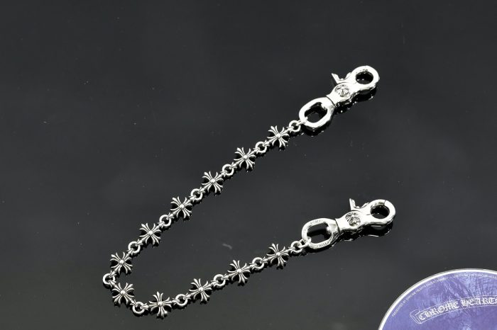 クロムハーツ CHROME HEARTS 11CHプラス 2クリップ ショートウォレットチェーン シルバー - 画像 (6)
