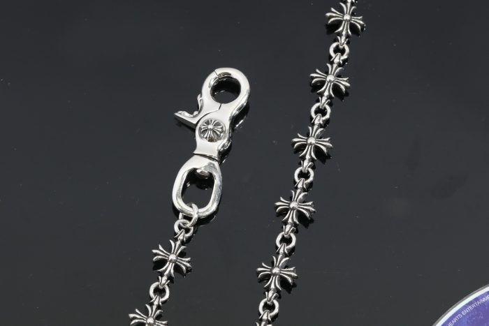 クロムハーツ CHROME HEARTS 11CHプラス 2クリップ ショートウォレットチェーン シルバー - 画像 (4)