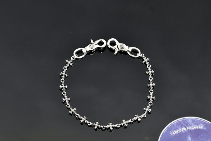 クロムハーツ CHROME HEARTS 15CHプラス 2クリップ ショートウォレットチェーン シルバー - 画像 (2)