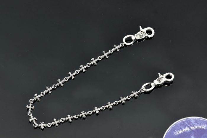 クロムハーツ CHROME HEARTS CHプラス 2クリップ ショートウォレットチェーン シルバー - 画像 (2)