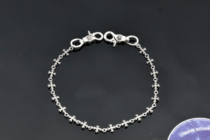 クロムハーツ CHROME HEARTS CHプラス 2クリップ ショートウォレットチェーン シルバー - 画像 (4)
