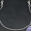 クロムハーツ CHROME HEARTS 31CHプラスボール 2クリップ ショートウォレットチェーン シルバー - 画像 (2)