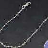 クロムハーツ CHROME HEARTS 31CHプラスボール 2クリップ ショートウォレットチェーン シルバー - 画像 (4)
