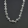 クロムハーツ CHROME HEARTS 31CHプラスボール 2クリップ ショートウォレットチェーン シルバー - 画像 (5)