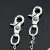 クロムハーツ CHROME HEARTS 31CHプラスボール 2クリップ ショートウォレットチェーン シルバー - 画像 (7)