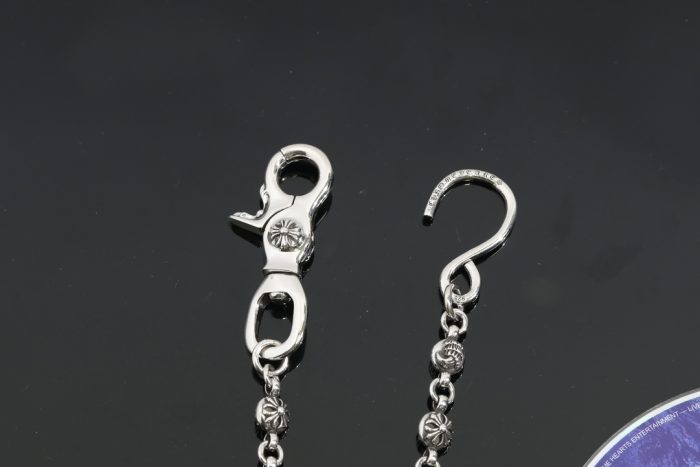 クロムハーツ Chrome Hearts ショートマルチボール シルバーウォレットチェーン 1クリップ - 画像 (7)