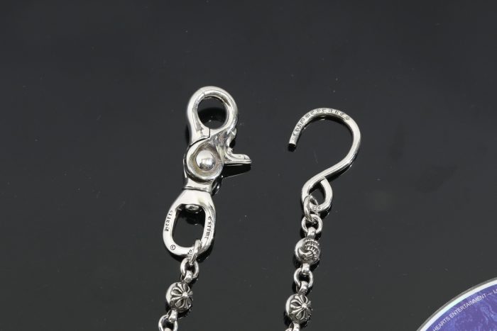 クロムハーツ Chrome Hearts ショートマルチボール シルバーウォレットチェーン 1クリップ - 画像 (8)