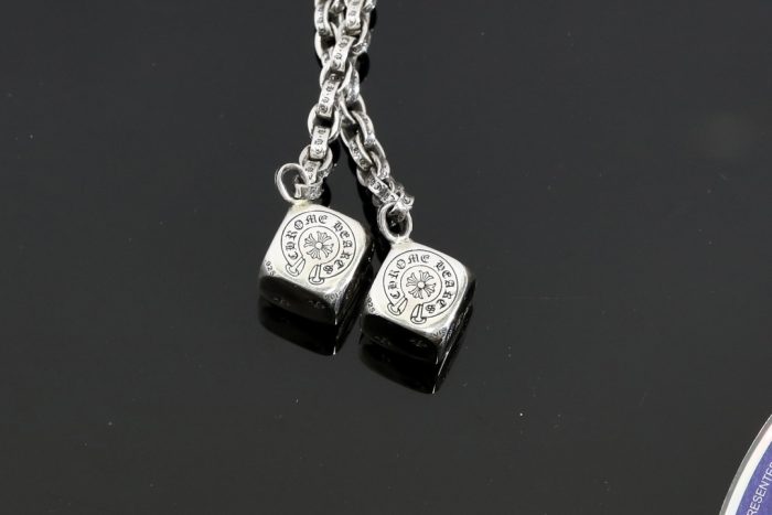 クロムハーツ Chrome Hearts DICE DBL ダブルダイス シルバー925 キーチェーン 高品質アクセサリー - 画像 (3)