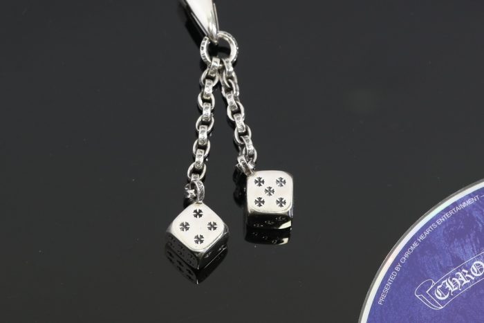 クロムハーツ Chrome Hearts DICE DBL ダブルダイス シルバー925 キーチェーン 高品質アクセサリー - 画像 (4)