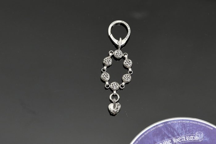 クロムハーツ CHROME HEARTS シルバー キーチェーン ハート ギャラリーコレクション