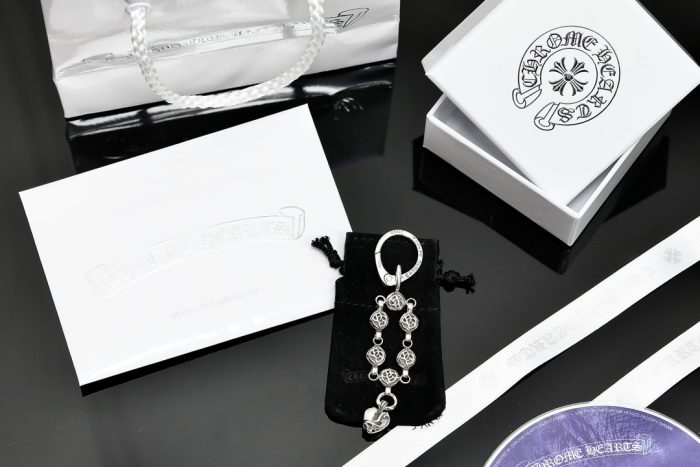 クロムハーツ CHROME HEARTS シルバー キーチェーン ハート ギャラリーコレクション - 画像 (7)