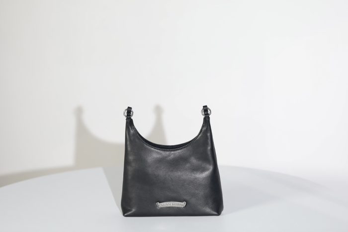 クロムハーツ CHROME HEARTS VIV  Mini レザー ブラック ダガー ミニショルダーバッグ - 画像 (3)