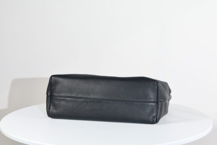 クロムハーツ CHROME HEARTS Tote BSフレア ブラックレザートートバッグ シルバー925金具 - 画像 (6)