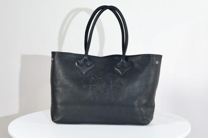 クロムハーツ CHROME HEARTS Tote 3セメタリー スナップ  レザートートバッグ - 画像 (3)