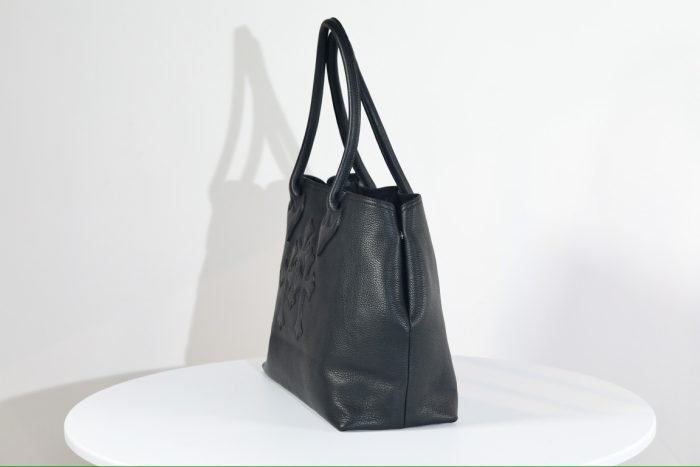 クロムハーツ CHROME HEARTS Tote 3セメタリー スナップ  レザートートバッグ - 画像 (5)