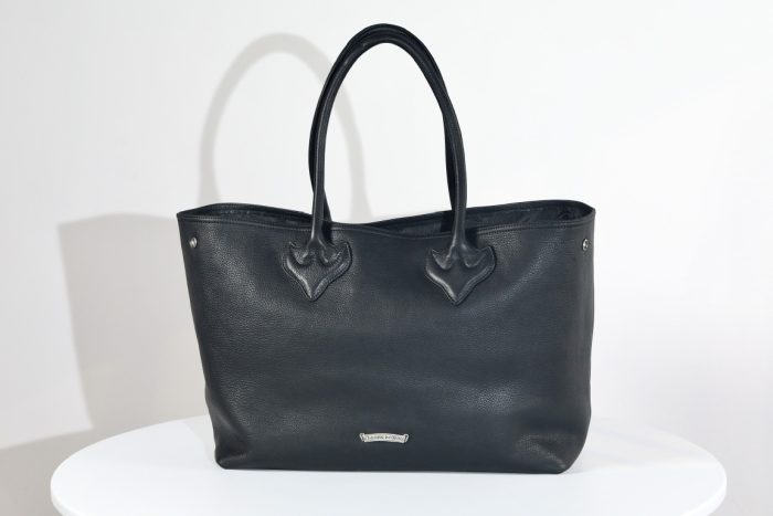 クロムハーツ CHROME HEARTS Tote 3セメタリー スナップ  レザートートバッグ - 画像 (4)