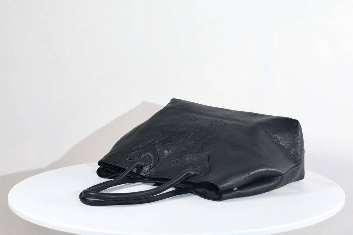 クロムハーツ CHROME HEARTS Tote 3セメタリー スナップ  レザートートバッグ - 画像 (7)