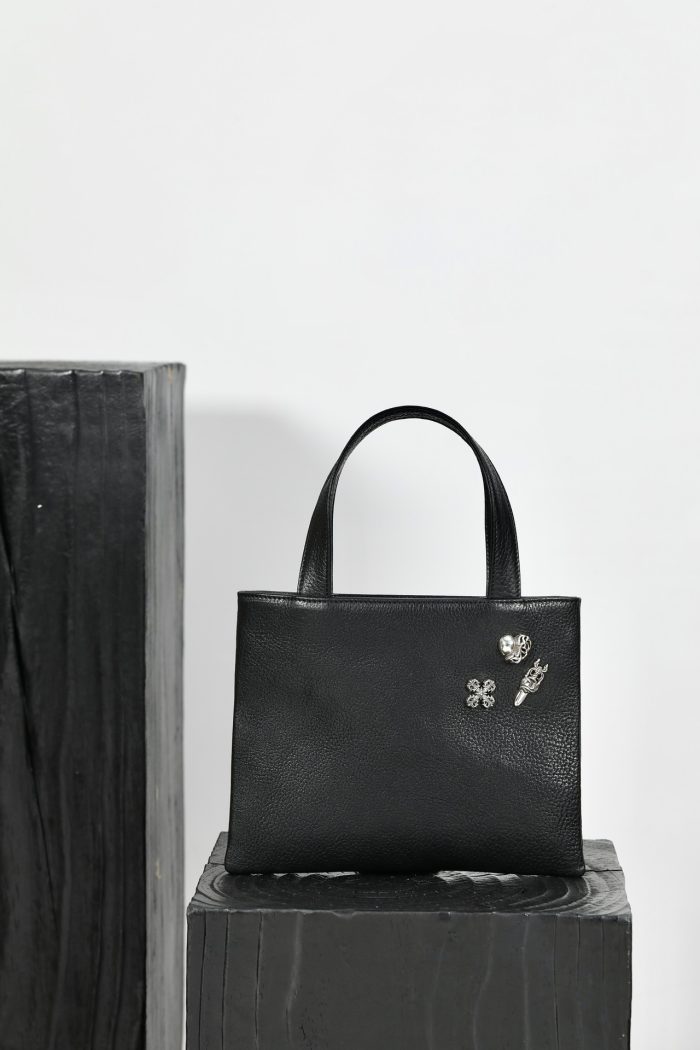 クロムハーツ Bailey Tote ダガー＆ハート×フィリグリープラスデザイン トートバッグ