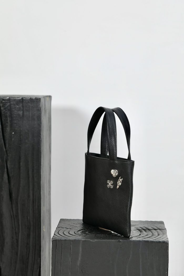 クロムハーツ Bailey Tote ダガー＆ハート×フィリグリープラスデザイン トートバッグ - 画像 (3)