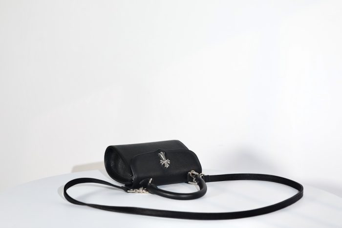 クロムハーツ CHROME HEARTS DOC ADAMS スモール CHクロス装飾 2WAYショルダー＆ハンドバッグ - 画像 (6)