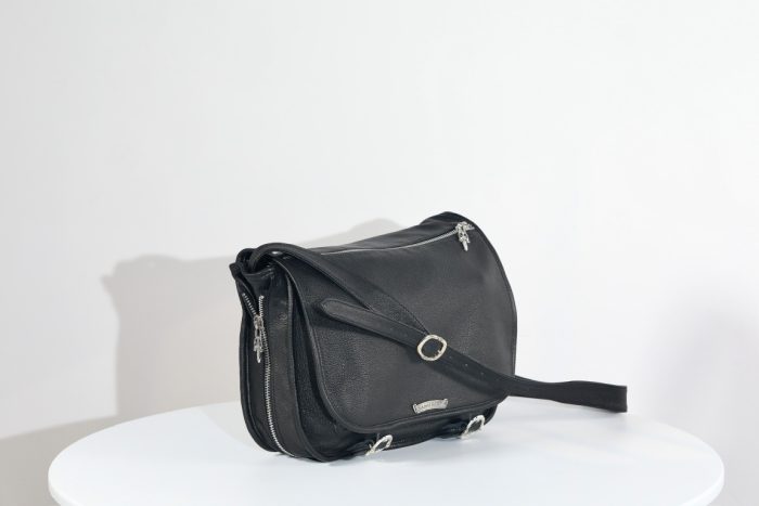 クロムハーツ Gunslinger bag ソフト ブラック メッセンジャー ショルダーバッグ - 画像 (3)