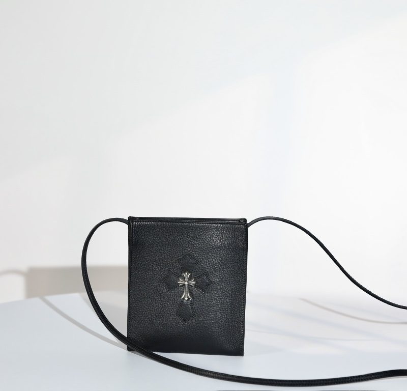 クロムハーツ Square pocket bag スクエアポケット CHクロス ショルダーバッグ