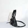 クロムハーツ Mini MO DEAN スラウチーバッグ スエードレザー ハンドバッグ シルバー金具 ユニセックスデザイン - 画像 (2)